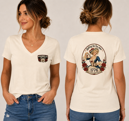 Spilling the Tea Women's Graphic T-Shirt