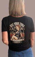 Use Your Tools Women's Vneck T-Shirt