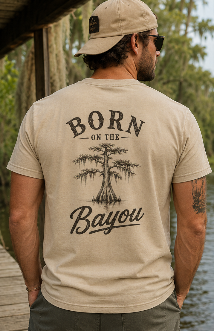 Born on the Bayou Graphic T-Shirt