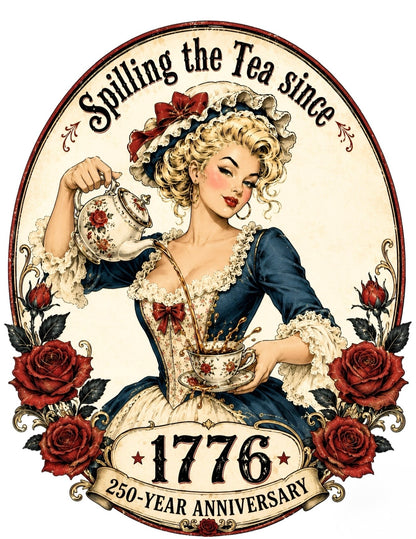 Spilling the Tea Women's Graphic T-Shirt
